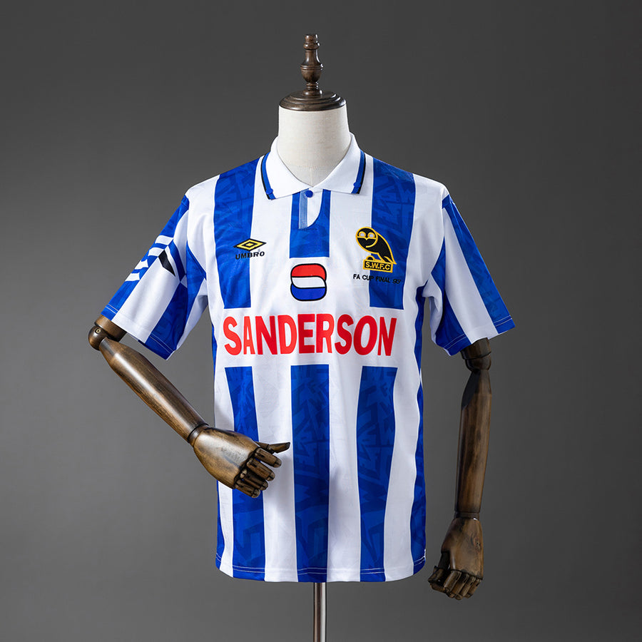 Sheffield Wednesday Principal Retrô Camisa 92/93