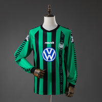 Wolfsburg Secundária Retrô Manga Longa Camisa 95/96