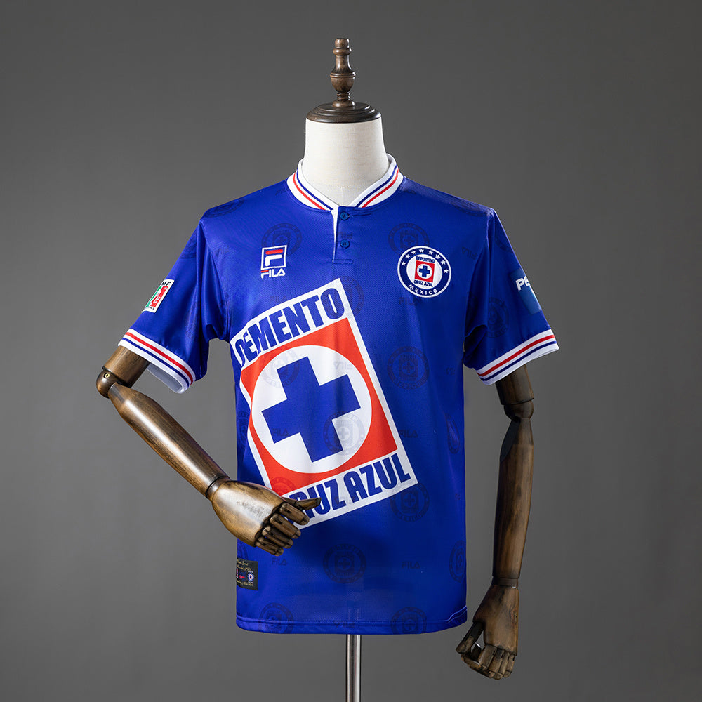 Cruz Azul Principal Retrô Camisa 1998