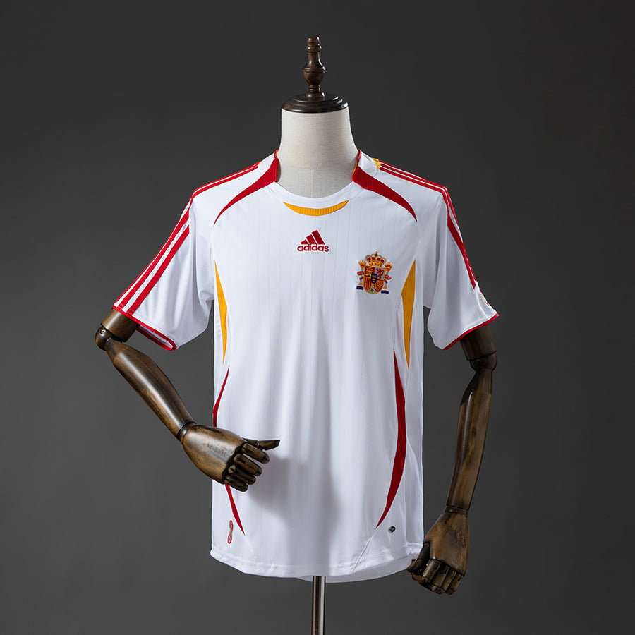Espanha Secundária Retrô Camisa 2006