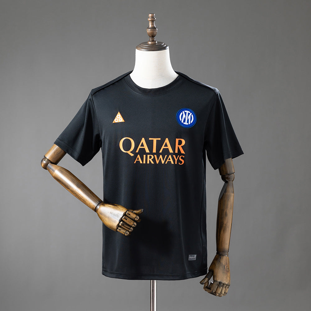 Inter de Milão Preto Pré-jogo Camisa 25/26