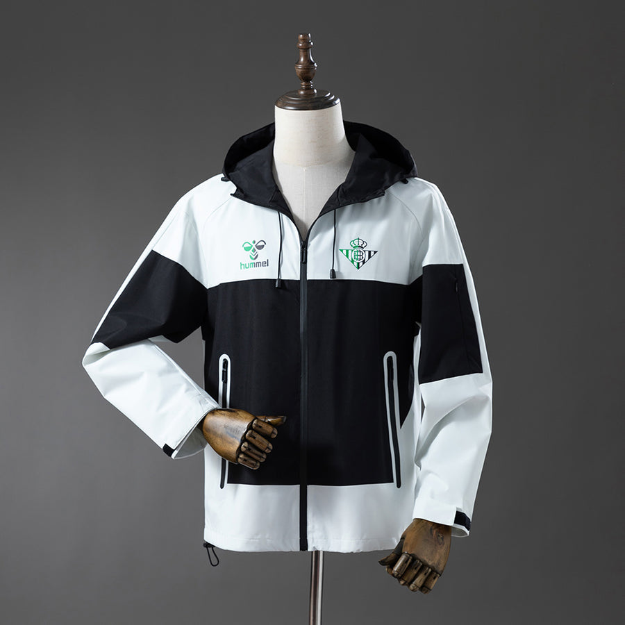 Real Betis - Preto & Branco Corta Vento
