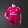 Real Madrid Secundária Retrô Manga Longa Camisa 14/15