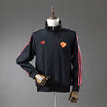 Manchester United - Preto Corta Vento Retrô