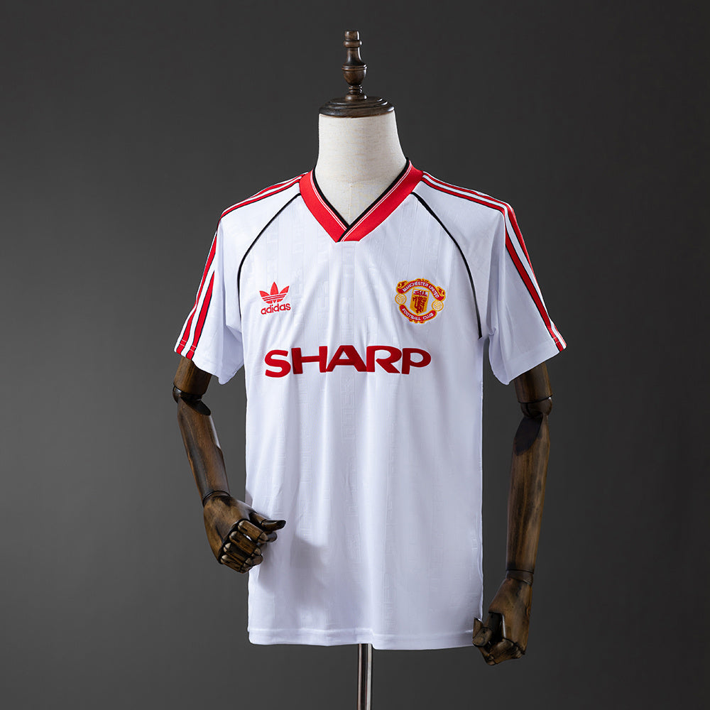 Manchester United Secundária Retrô Camisa 1990