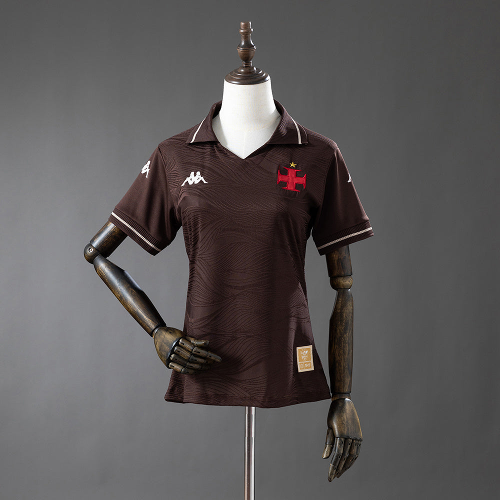 Vasco da Gama Secundária Terceira Feminino Camisa 25/26