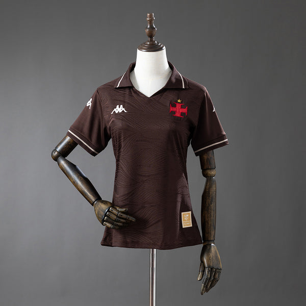 Vasco da Gama Secundária Terceira Feminino Camisa 25/26