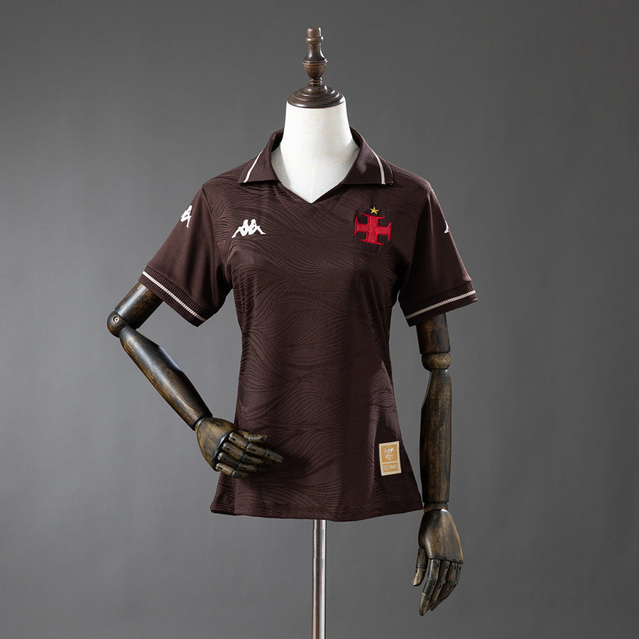 Vasco da Gama Secundária Terceira Feminino Camisa 25/26