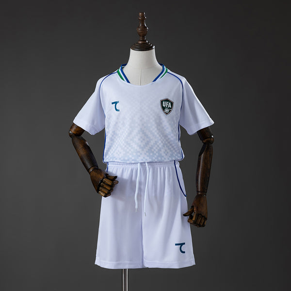 Uzbekistan Secundária Infantil Kit Camisa 2028