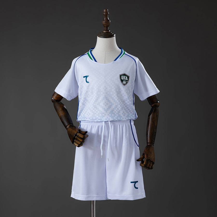 Uzbekistan Secundária Infantil Kit Camisa 2028