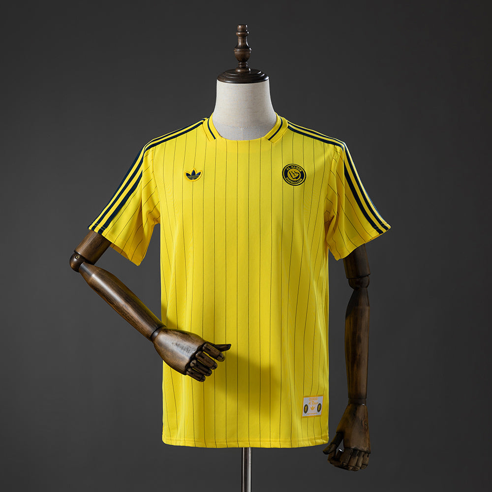Al-Nassr Ícones de Arquibancada Amarelo Camisa