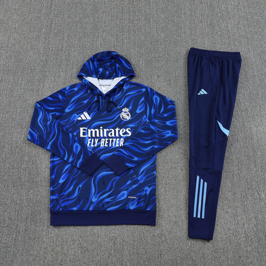 Conjunto Frio Real Madrid mangas compridas 25/26