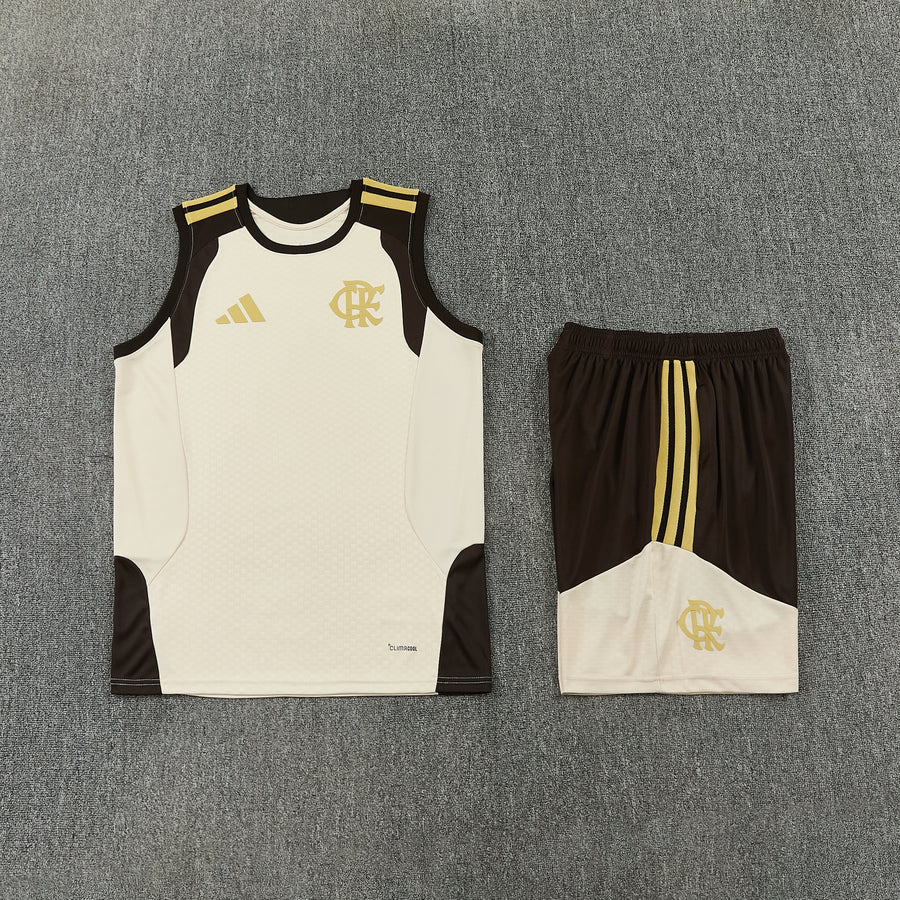 Conjunto Regata bege Flamengo 26/27