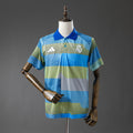 Real Madrid - Verde Striped Tray Polo 25/26