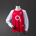 Arsenal Principal Retrô Manga Longa Camisa 04/05