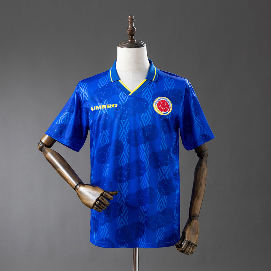 Colômbia Secundária Retrô Camisa 1994