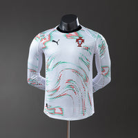 Player Portugal Secundária Manga Longa Camisa 2025