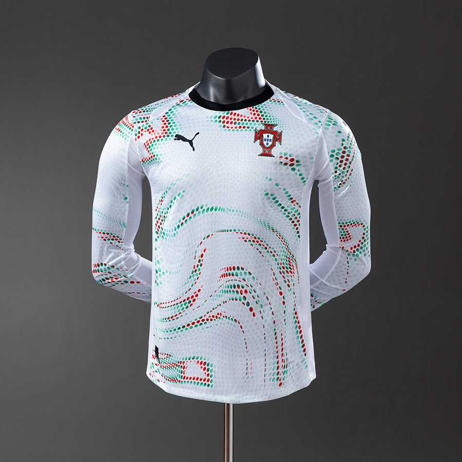 Player Portugal Secundária Manga Longa Camisa 2025
