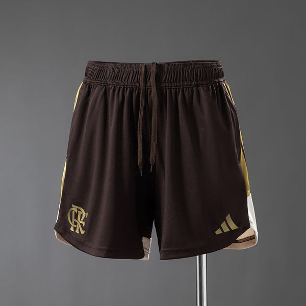 Flamengo - Marrom Feminino Shorts Treino 26/27