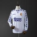 Real Madrid Principal Retrô Manga Longa 1996