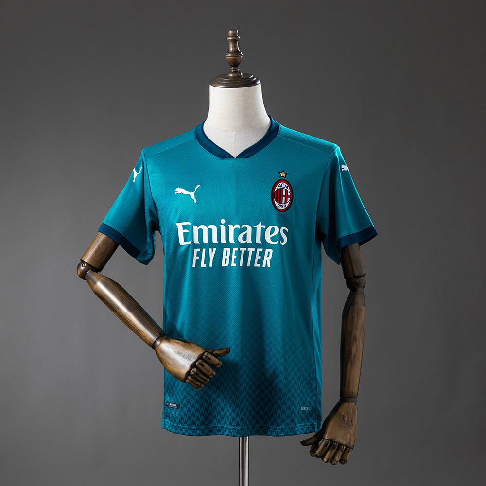 AC Milan Secundária Terceira Retrô Camisa 2021