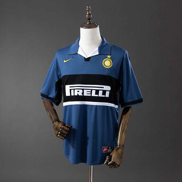 Inter de Milão Secundária Segunda Retrô Camisa 98/99