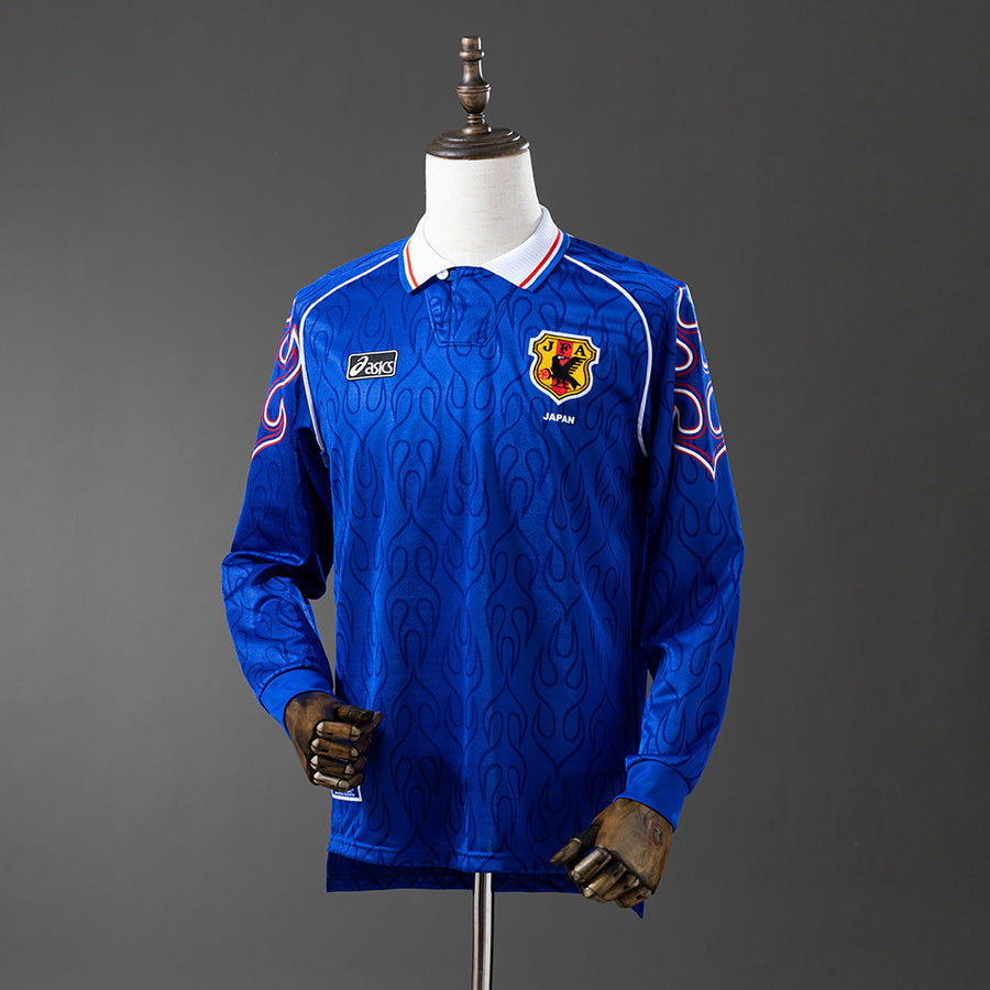 Japão Principal Retrô Manga Longa Camisa 1998