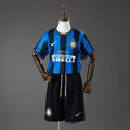 Inter Milan Principal Infantil Kit Retrô Camisa 09/10