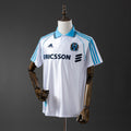 Olympique de Marseille Principal Retrô Camisa 1990