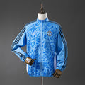 Manchester United Reversible - Bege&Azul Corta Vento Jaqueta