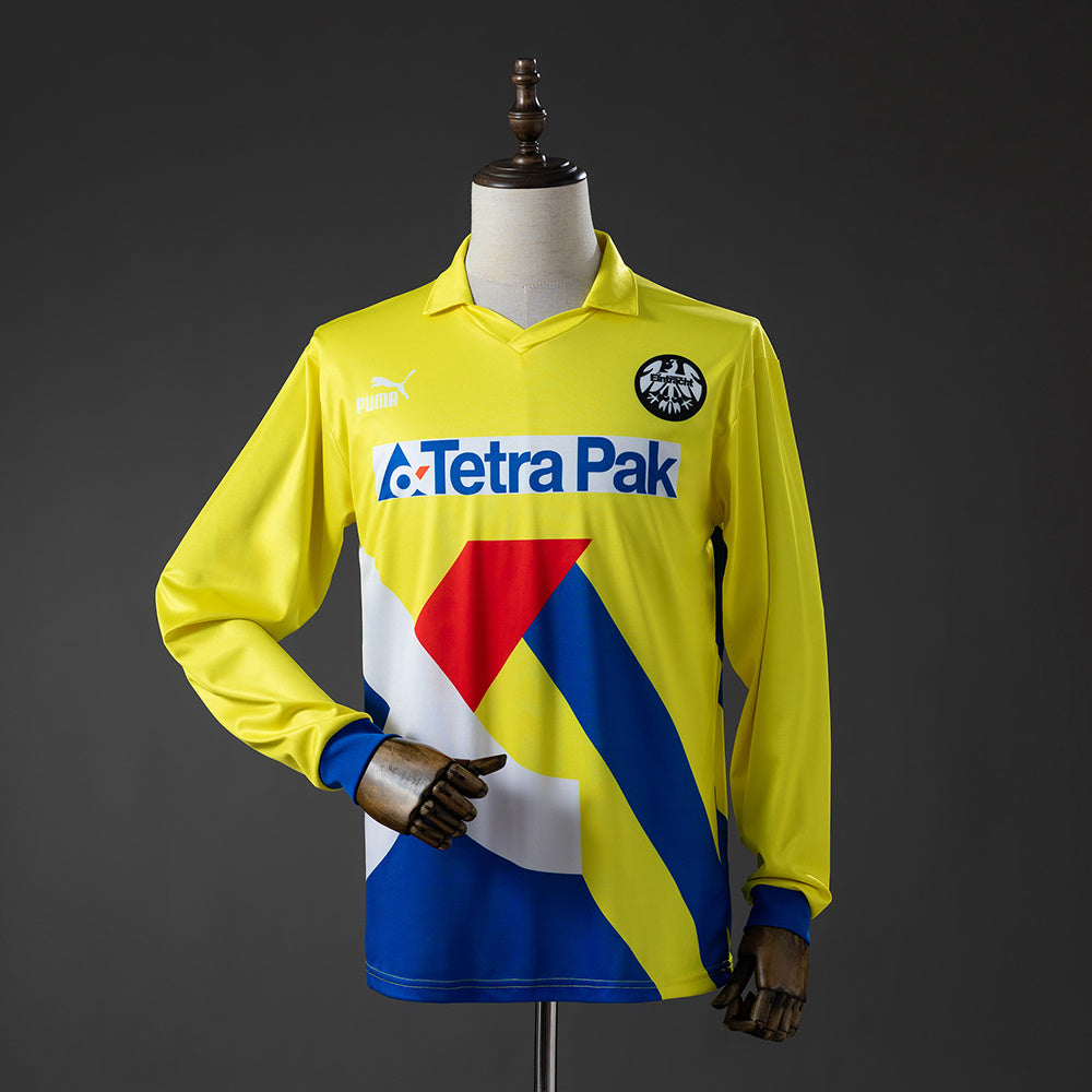 Frankfurt Secundária Retrô Manga Longa Camisa 1996