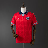 Inglaterra Secundária Retrô Camisa 1990