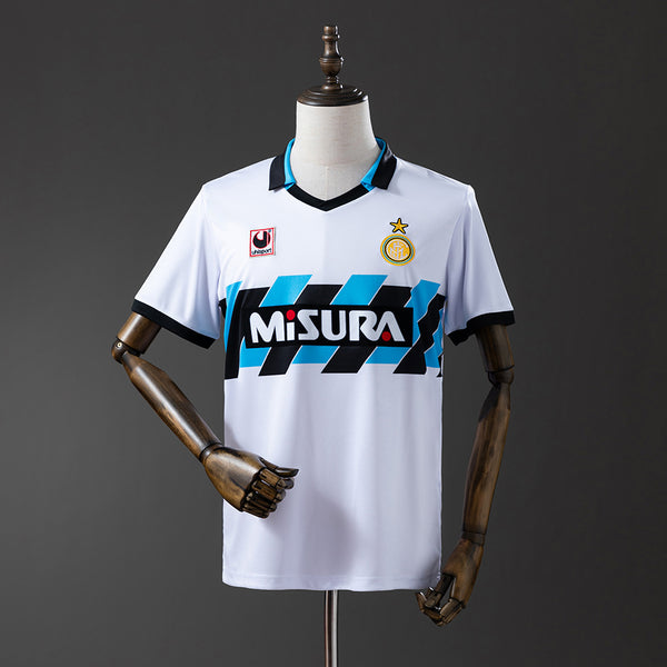 Inter de Milão Secundária Retrô Camisa 90/91