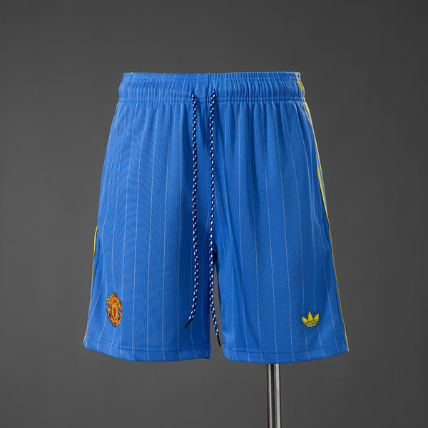 Manchester United Ícones de Arquibancada Azul Shorts