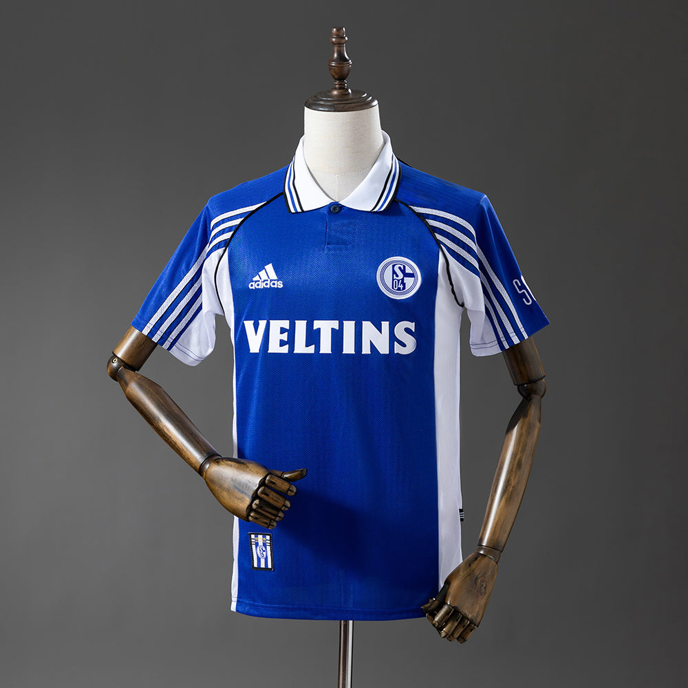 Schalke 04 Principal Retrô Camisa 2000