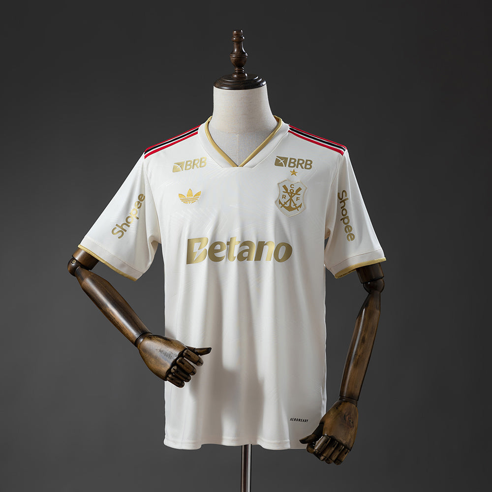 Flamengo All Sponsor Secundária Terceira Camisa 25/26