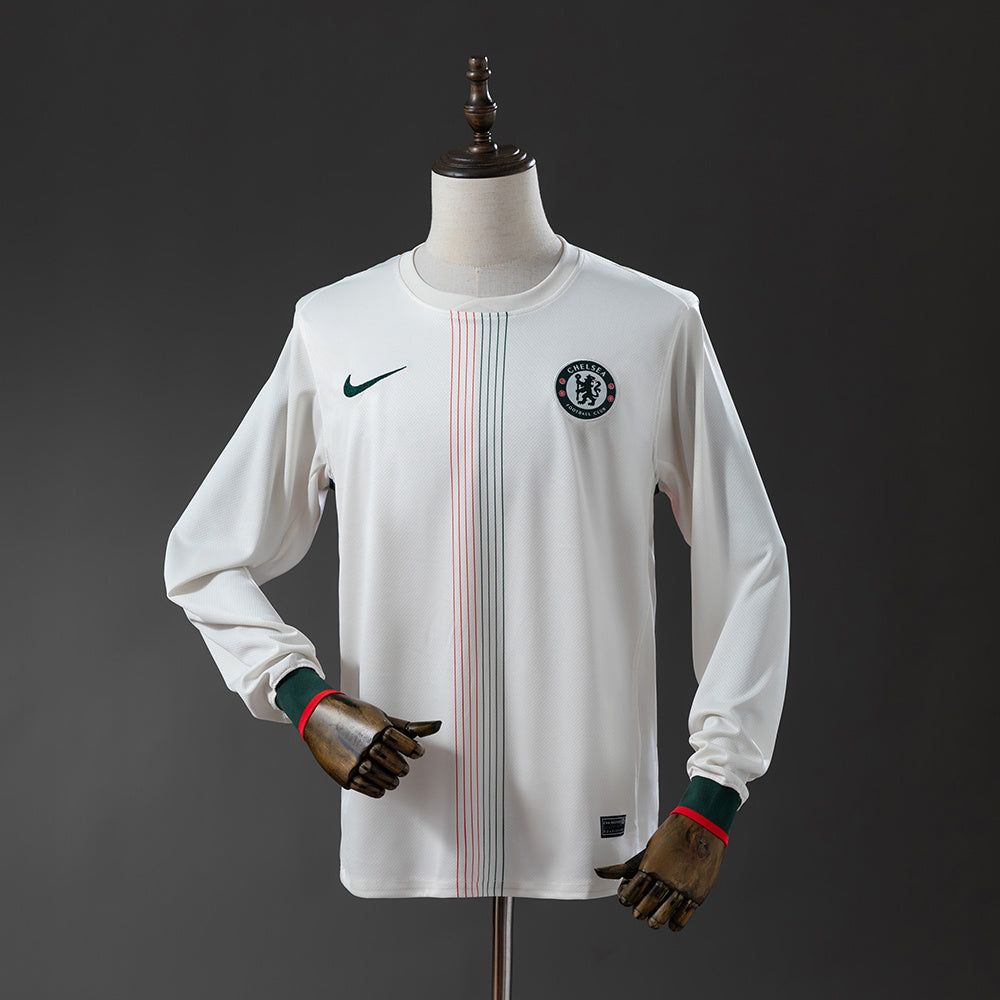Chelsea Secundária Manga Longa Camisa 25/26
