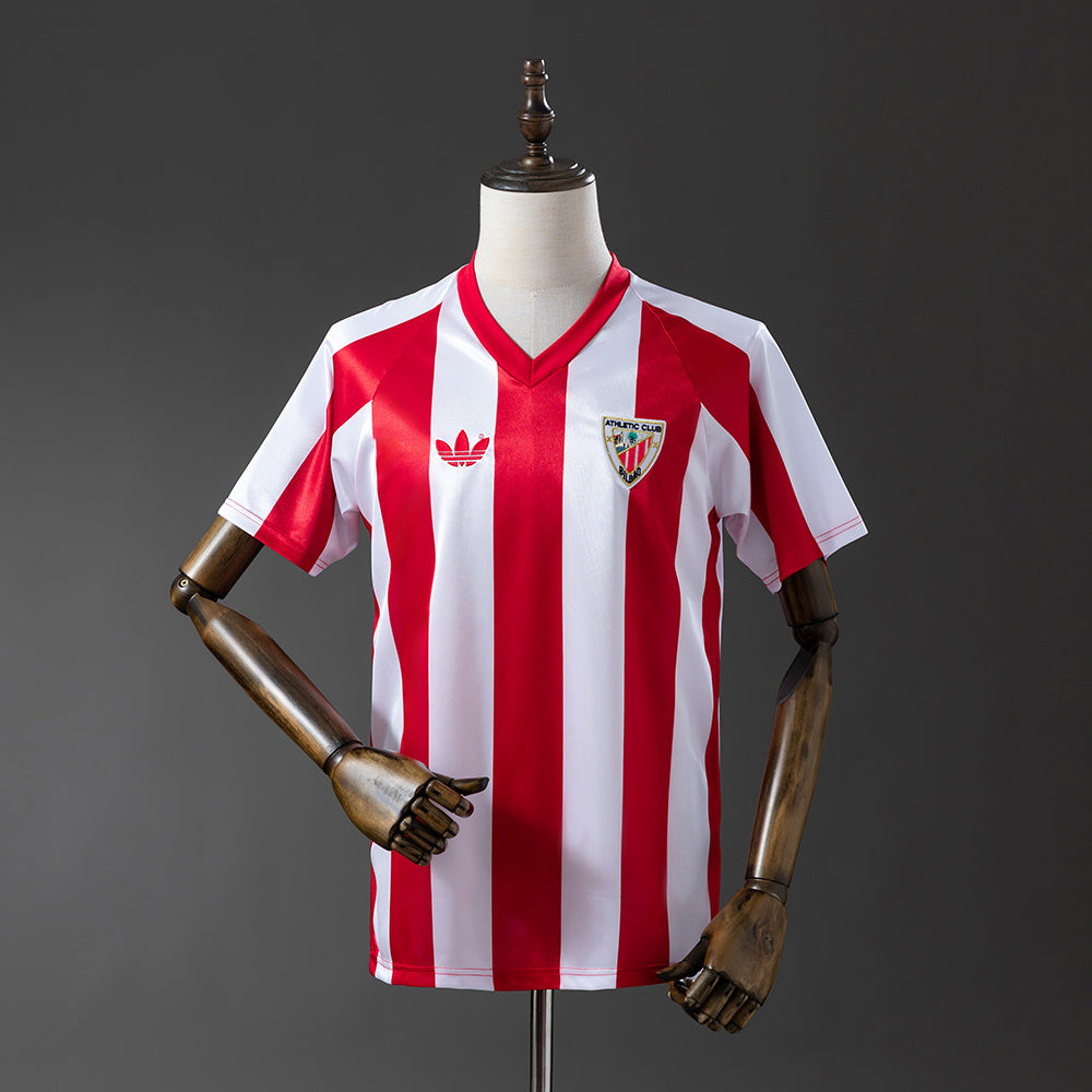 Athletic Bilbao Principal Retrô Camisa 86/87