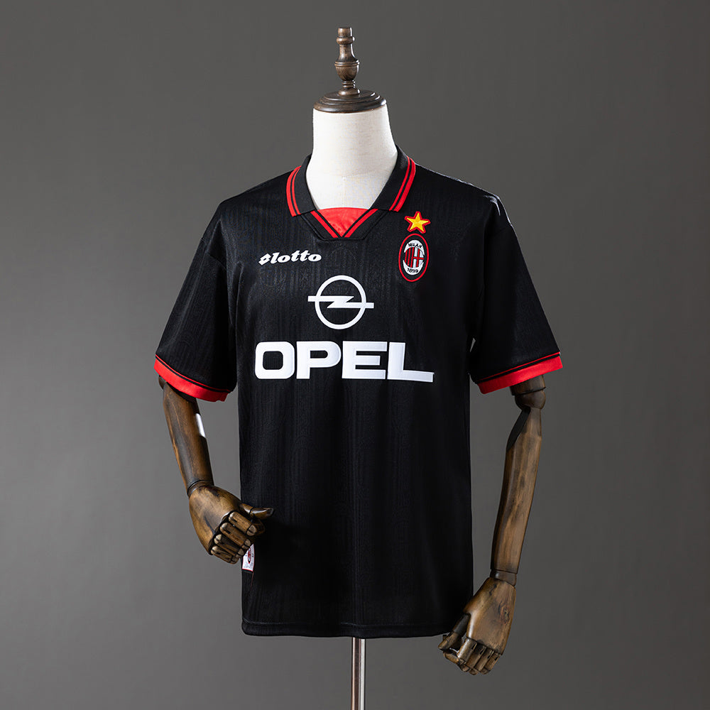 AC Milan Secundária Segunda Retrô Camisa 97/98