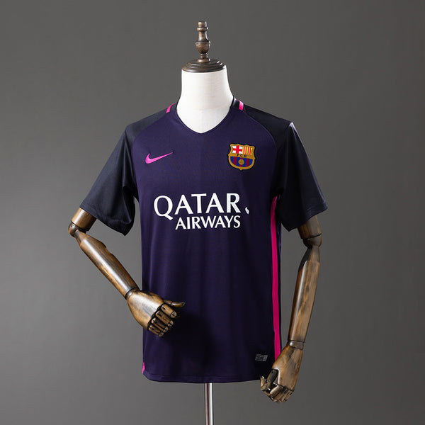 Barcelona Secundária Retrô 16/17