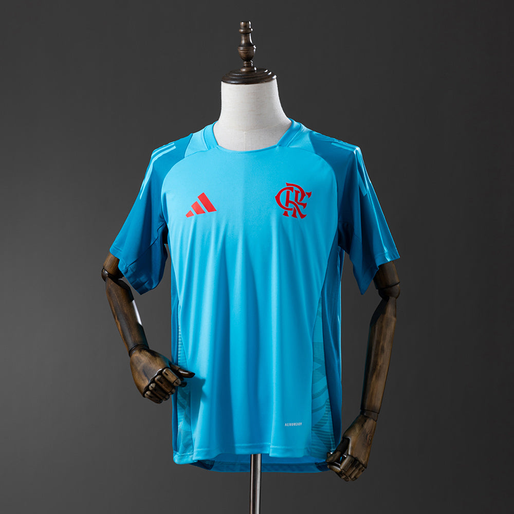 Flamengo Ciano Macacão Treino Camisa 25/26