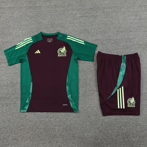 Conjunto Social Uniforme de treinamento mexicano 24/25