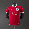 Manchester United Principal Retrô Versão Jogador Camisa 06/07