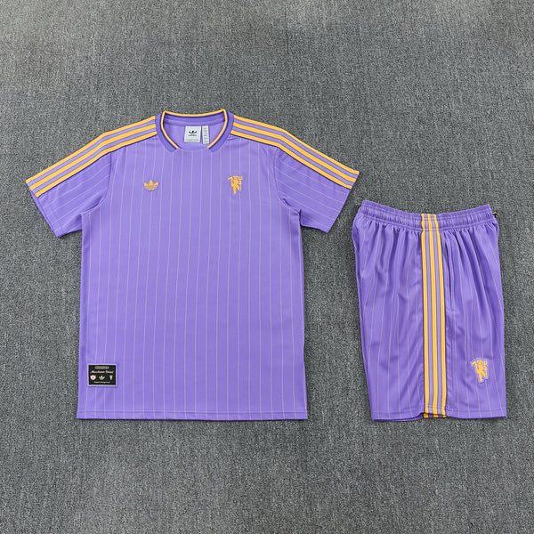 Conjunto Social RetrôManchester United 25/26