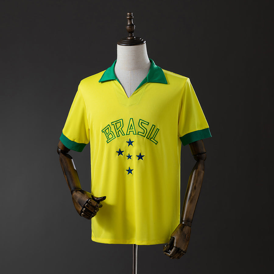 Brasil Principal Retrô Camisa 1958