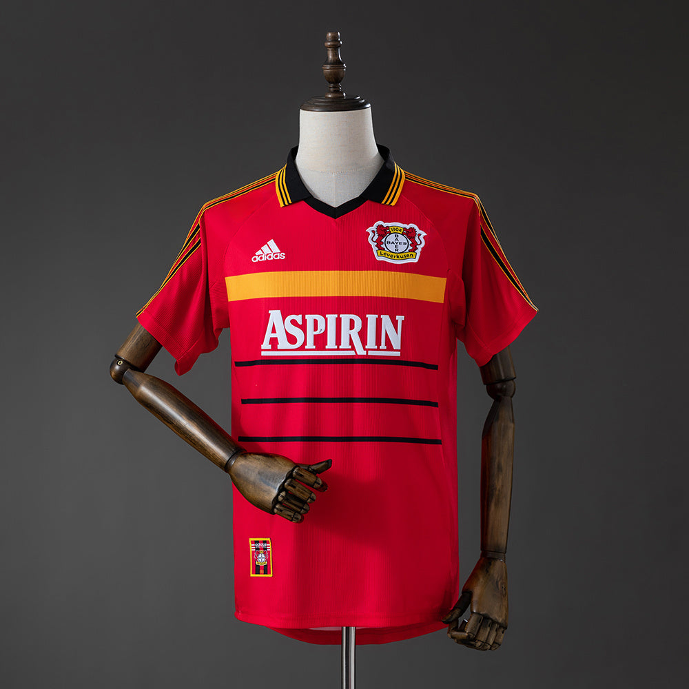Bayer Leverkusen Principal Retrô Camisa 2000