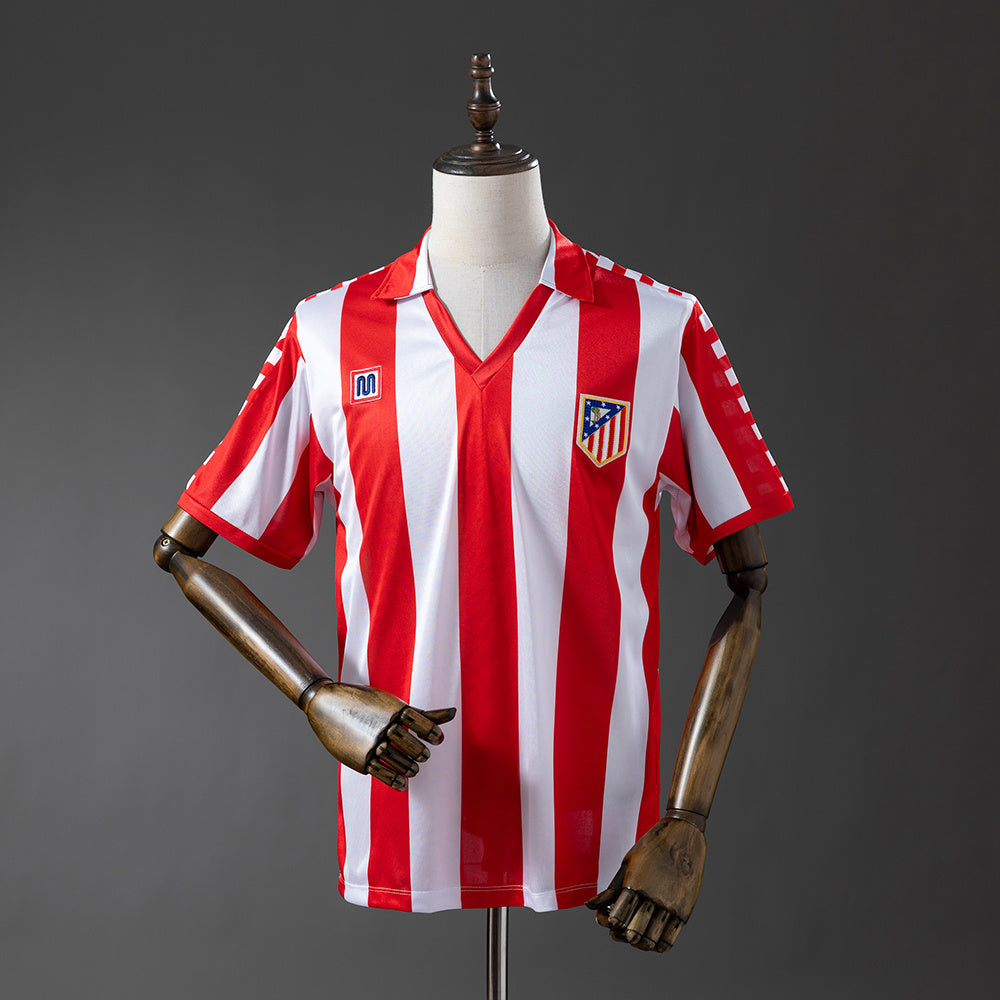 Atletico Madrid Principal Retrô Camisa 82/83