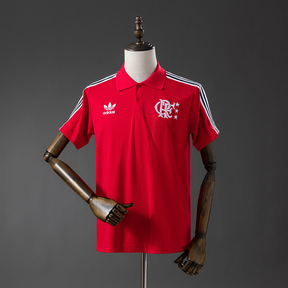 Flamengo - Vermelho Polo 25/26