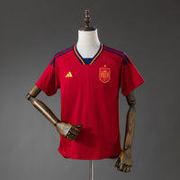 Espanha Principal Retrô Camisa 2022