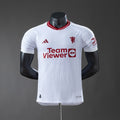 Manchester United Secundária Terceira Retrô Versão Jogador Camisa 23/24